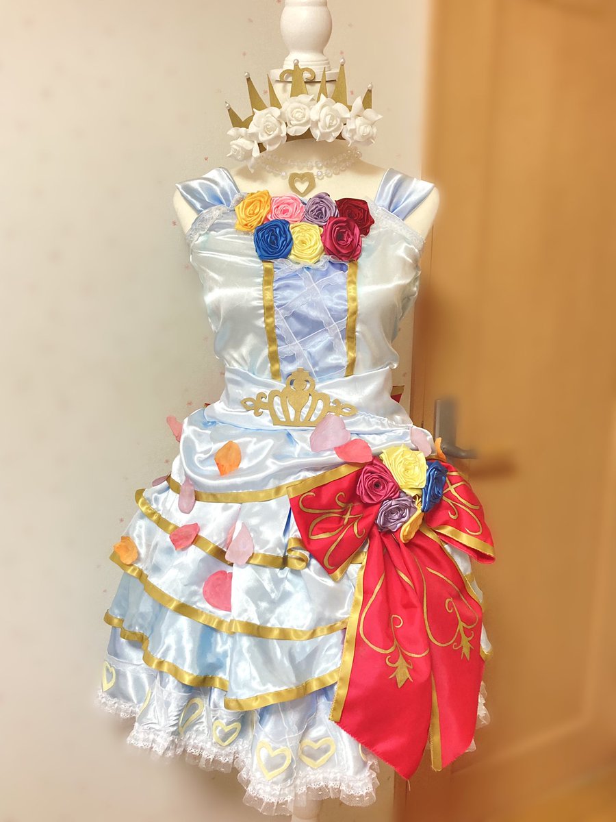 アウトレット 美品 アイカツ 大空あかりコスプレ ホワイトスカイ