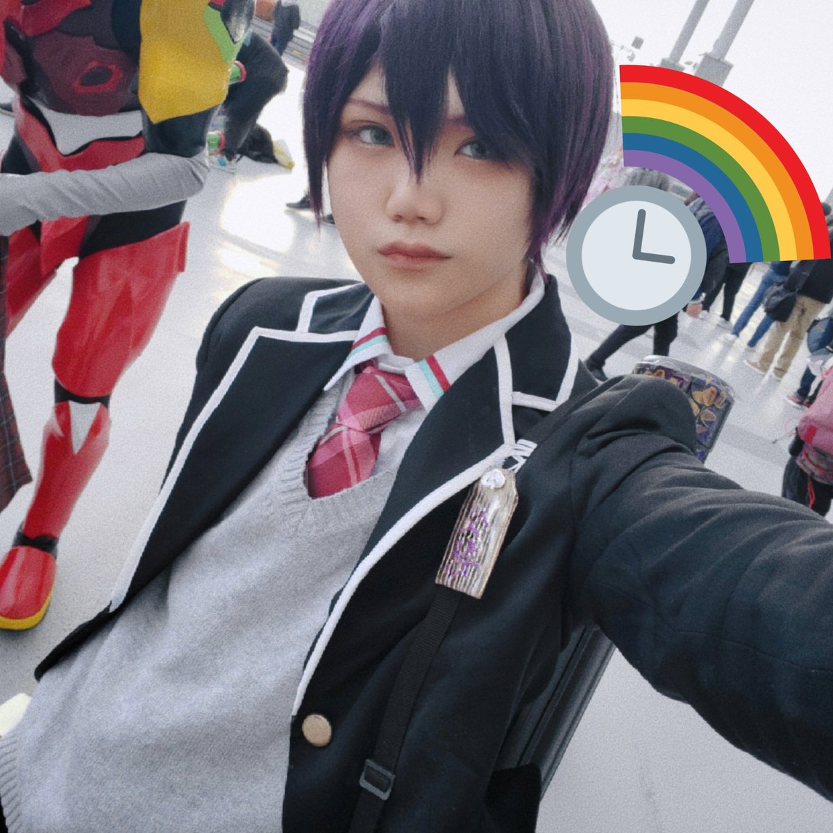 VTuber にじさんじ 剣持刀也 コスプレ 衣装 ウィッグつき - コスプレ