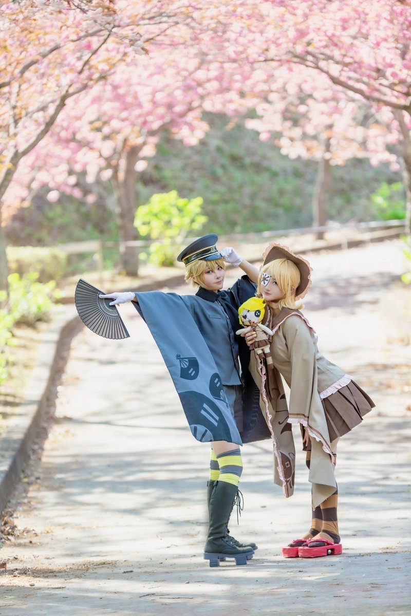 鏡音リン 千本桜 コスプレ フルセット - コスプレ