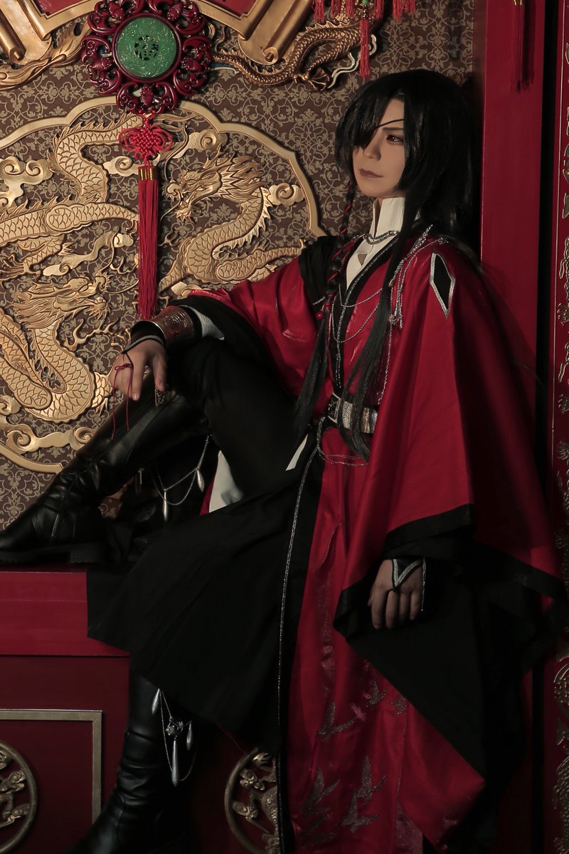 猫屋小舗 天官賜福 公式 コスプレ アニメ 三郎少年 ウィッグ バーゲンで - 仮装、変装