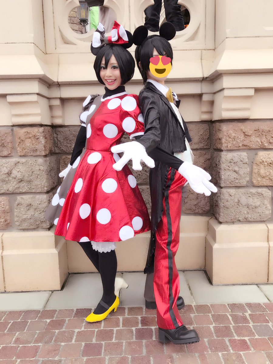 ディズニー　ハロウィン　Dハロ　ミニーマウス　ミニー　コスプレ　衣装　仮装