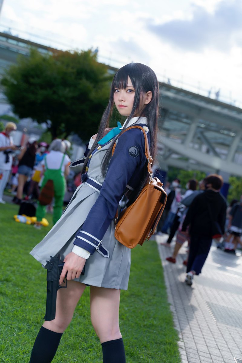 リコリコ たきな 制服 コスプレ - コスプレ