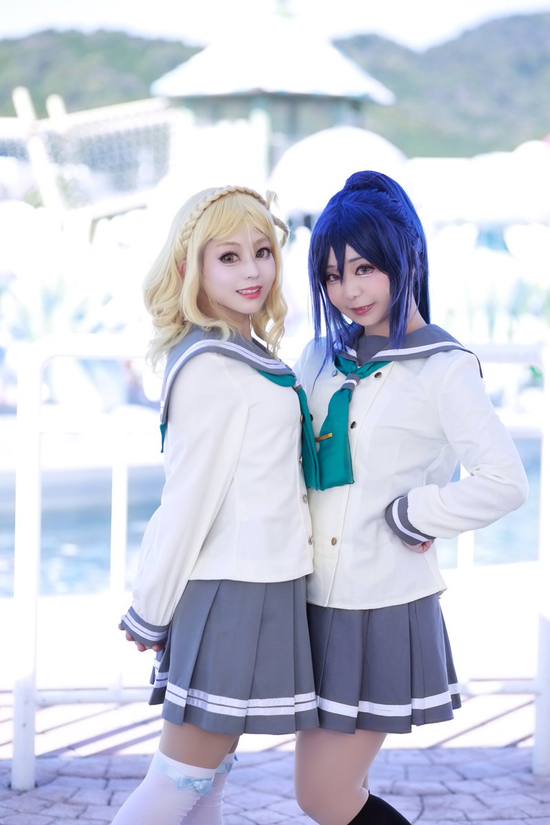 ラブライブサンシャイン 松浦果南 WBNW 衣装 コスプレ - コスプレ