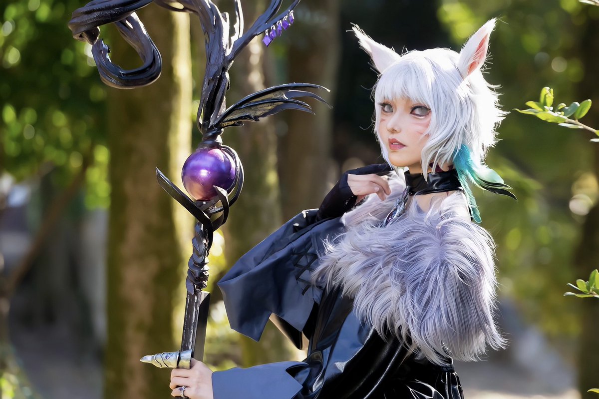 高質で安価高質で安価FFXIV ヤ·シュトラ Yshtola コスプレ ウィッグ