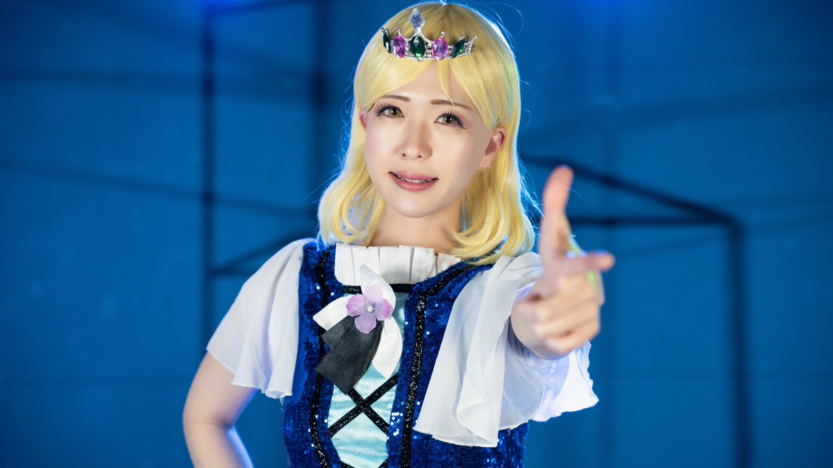 ラブライブ WATER BLUE NEW WORLD 小原鞠莉 コスプレ服-