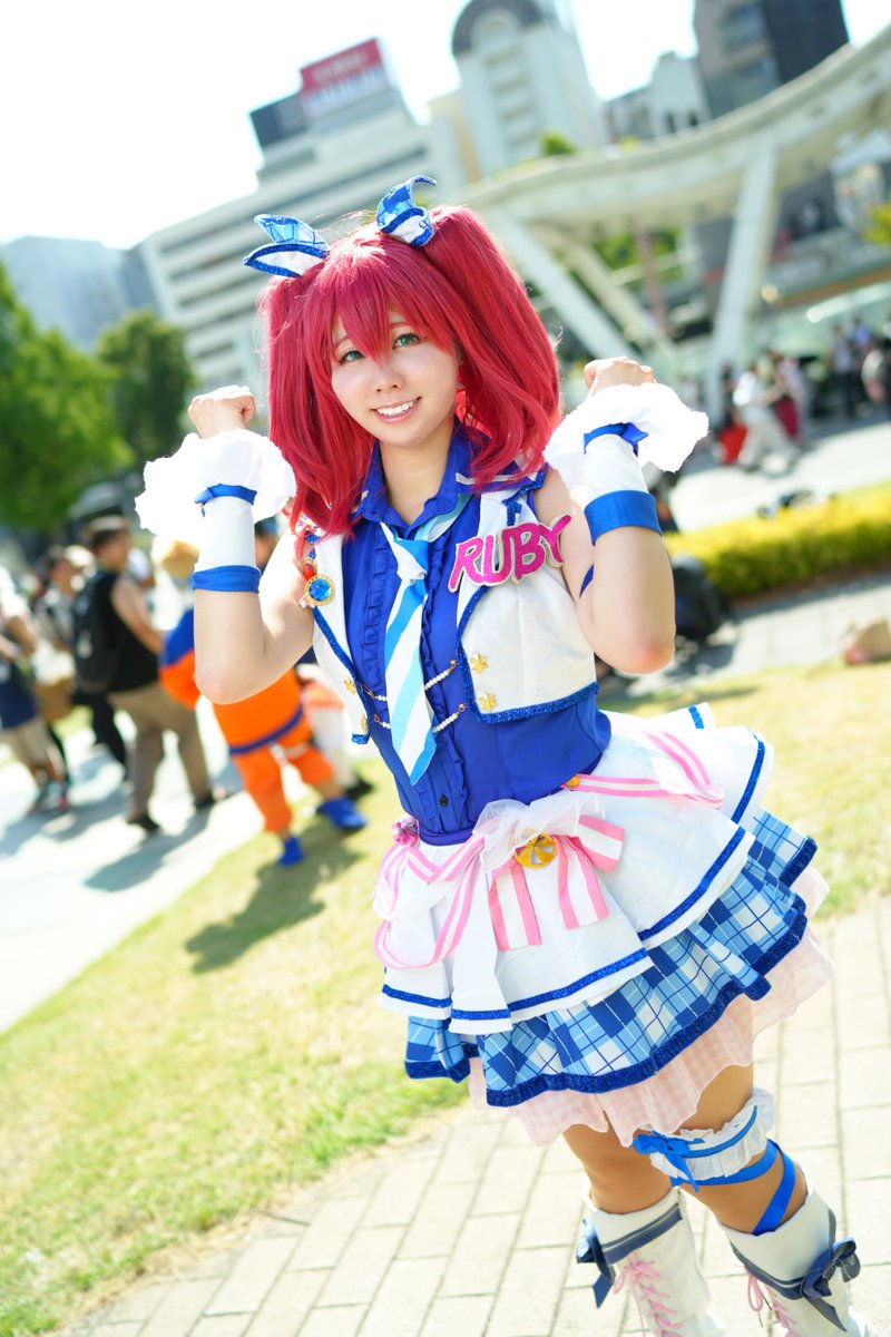 ラブライブサンシャイン 黒澤ルビィ コスプレ - コスプレ